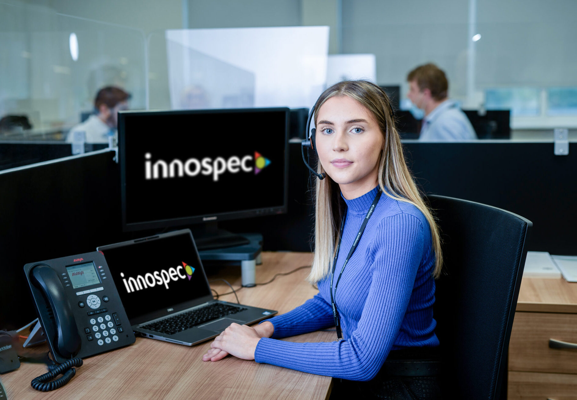 An Innospec employee
